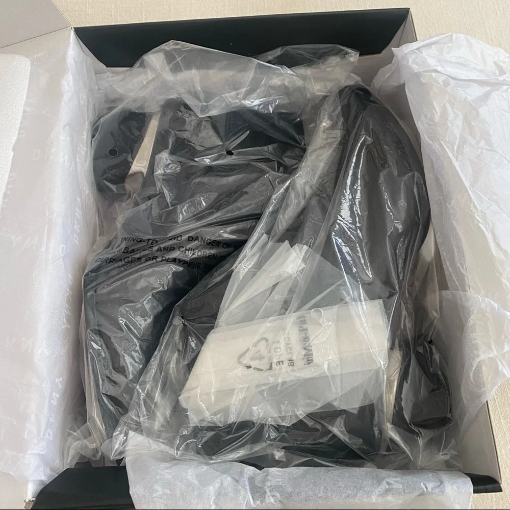 DKNY Black Booties. New in Box - Picture 8 of 10